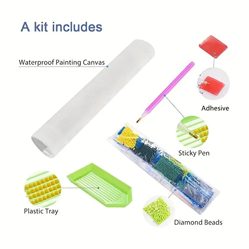 Owl Diamond Painting Kit
