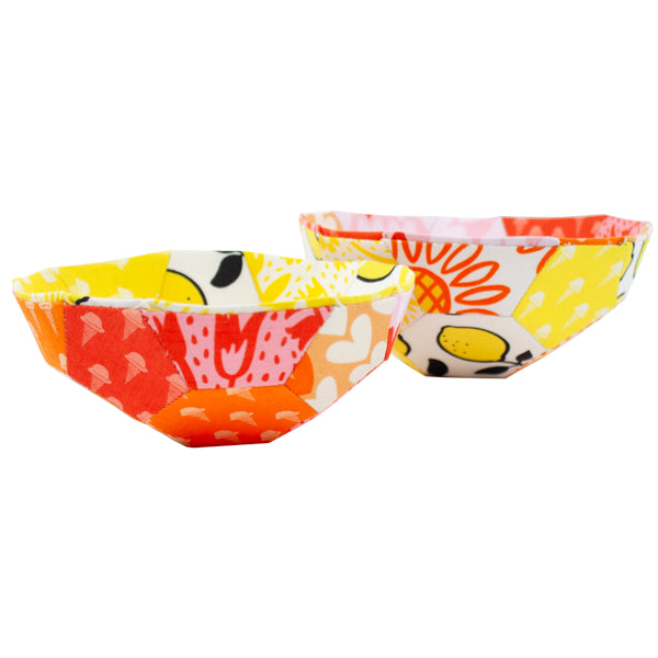 Fruity Bowls by Paper Pieces (Pattern + Piece Pack)