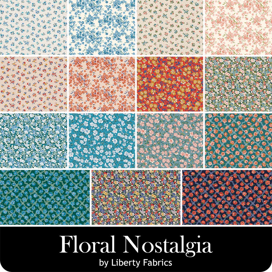 Liberty Floral Nostalgia 5 Inch Stacker, 42 Pcs.