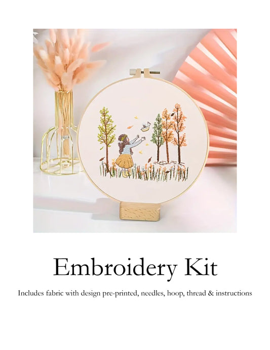 Autumn Love Embroidery Kit