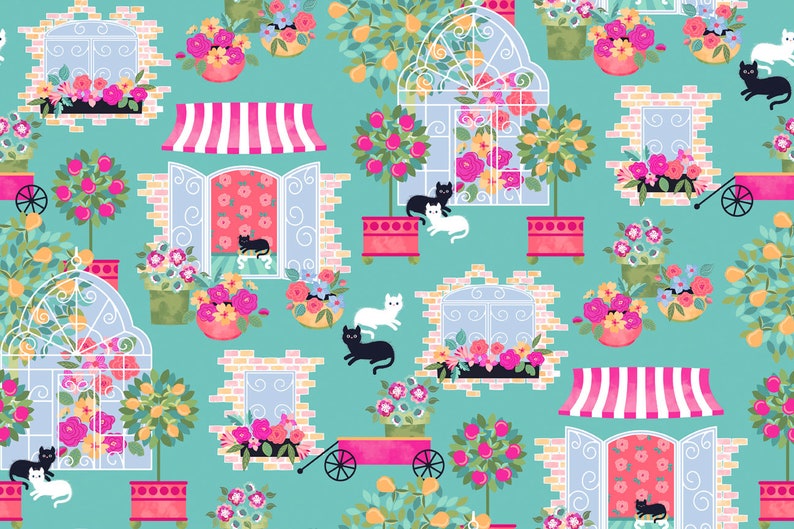 Lollie's Garden Window Vignettes