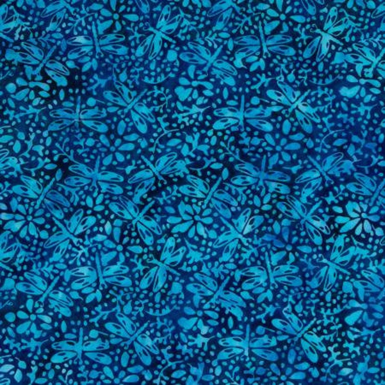 Batiks Expressions Marine Blue