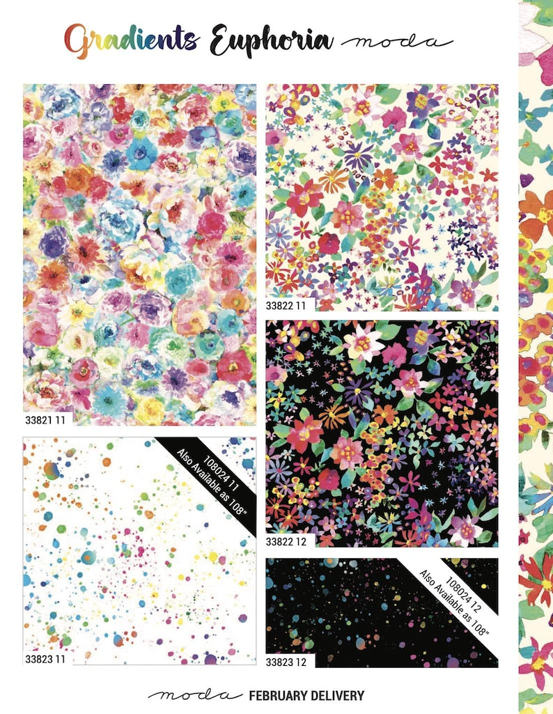Gradients Euphoria Half Yard Bundle