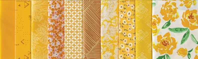 No.5 Gold Leaf Edition - Fat Quarter Bundle - 10pc