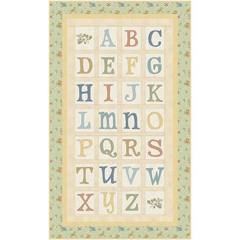 Alphabet Wall-hanging Quilt Kit