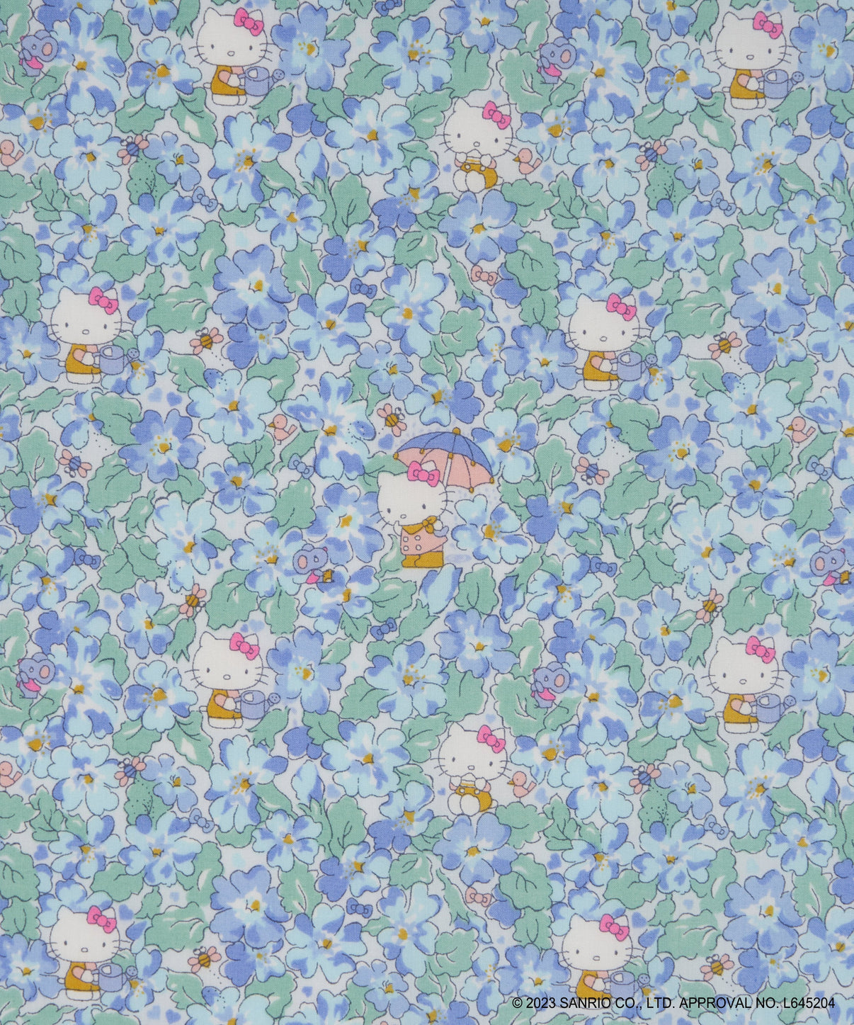 Hello Kitty Liberty Lawn 5" Square Charm Pack - 20 pcs