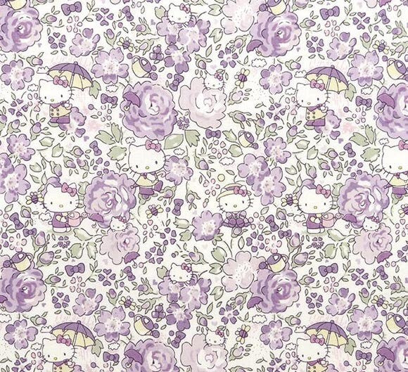 Hello Kitty Liberty Lawn 5" Square Charm Pack - 20 pcs