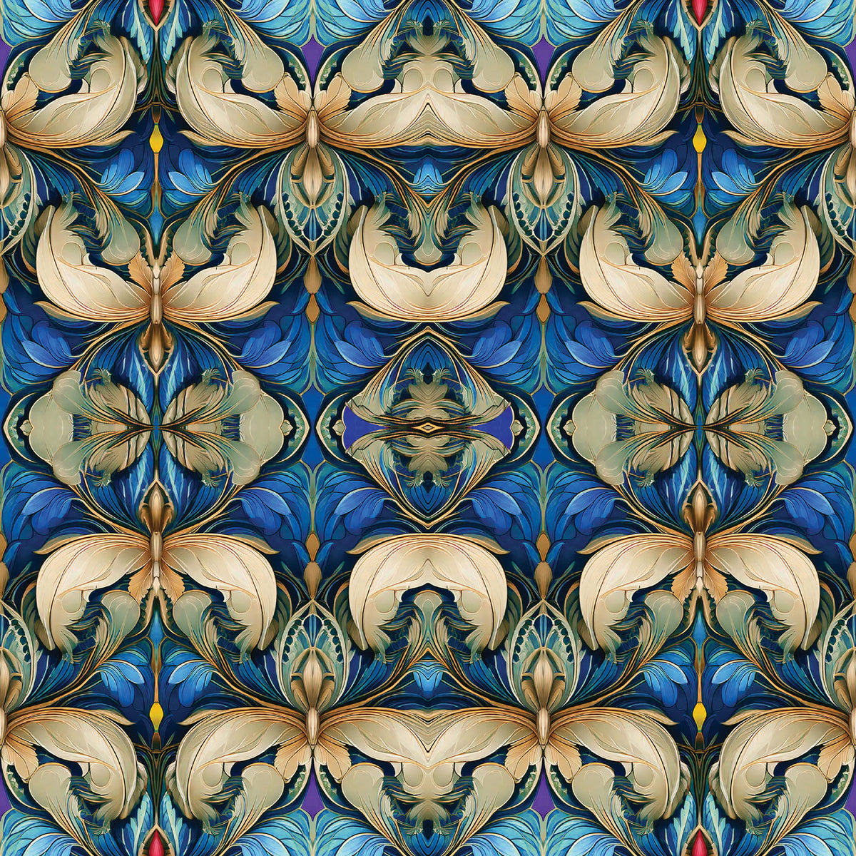 Jewel Box Blue/Multi