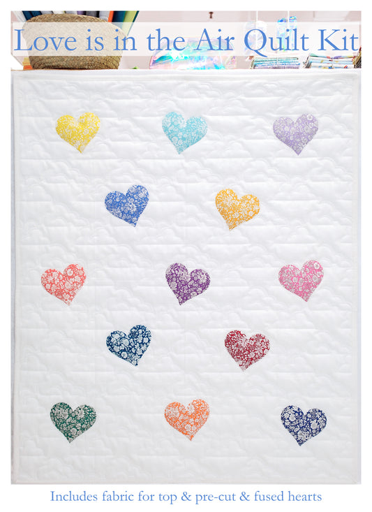 Love is in the air Quilt Kit