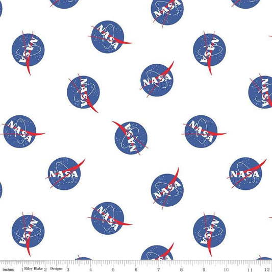 NASA Logos - White