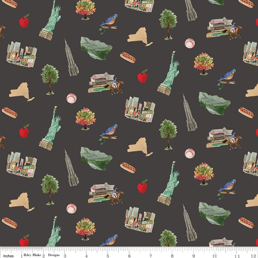 I Love New York - New York Icon Toss Brown