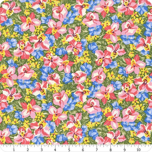 Liberty Postcard from Paradise Orchid Tumble A