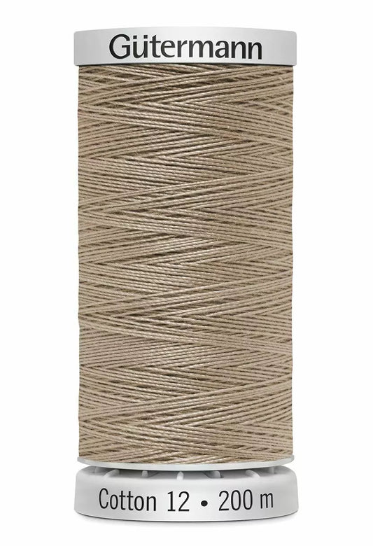 Gutermann Cotton 12 - Burlap Beige - 927