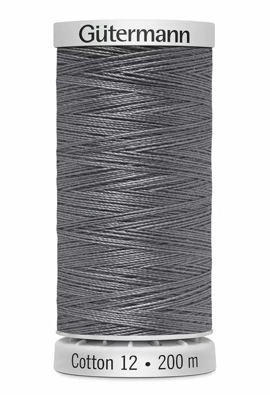 Gutermann Cotton 12 - Burnt Charcoal - 9850