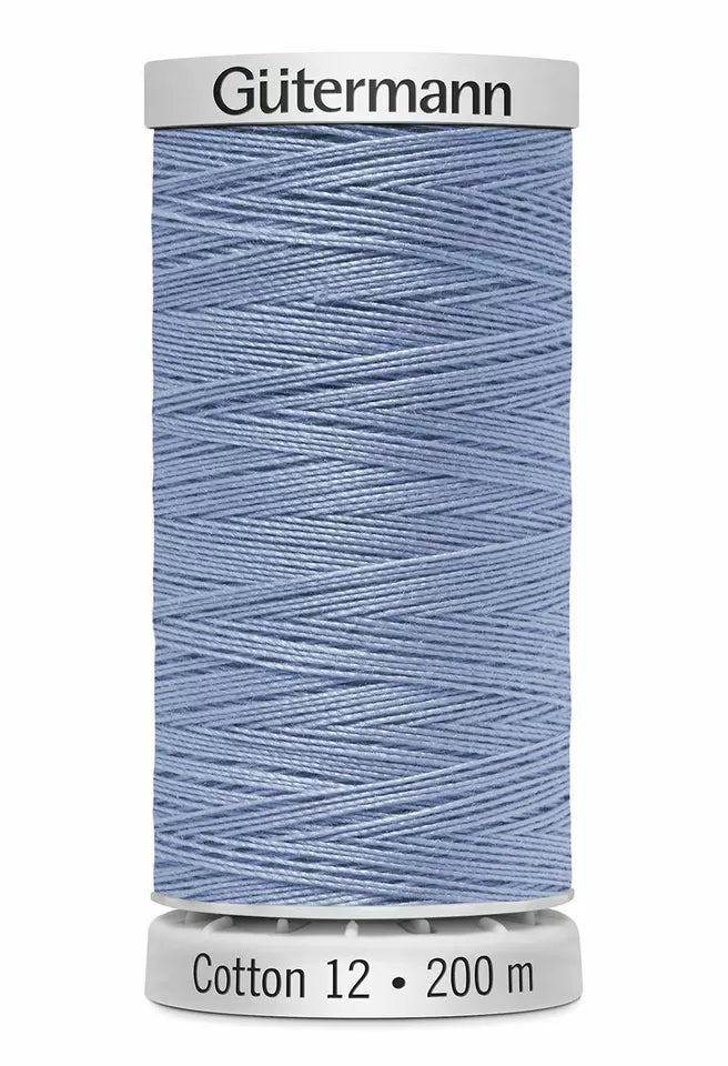 Gutermann Cotton 12 - Chow Blue - 6575