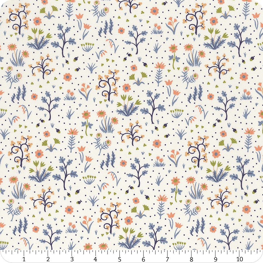 Liberty Tree of Life Woodland Pastels Sapling Wood B