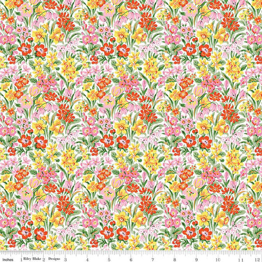 Liberty London Parks Collection Kew Blooms C