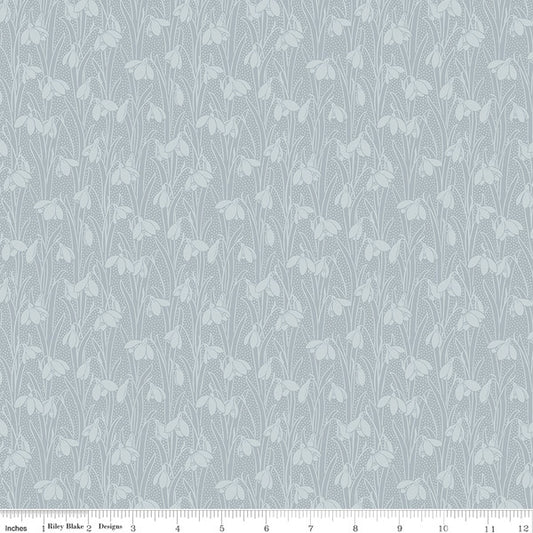 Liberty Snowdrop Spot Polar Grey