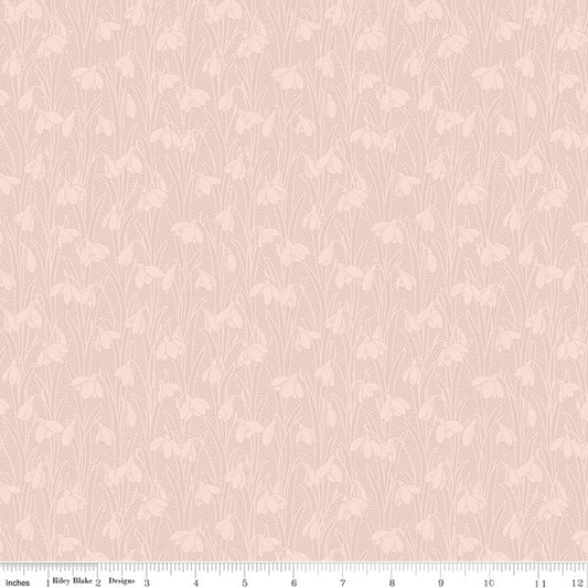 Liberty Snowdrop Spot Blush Pink