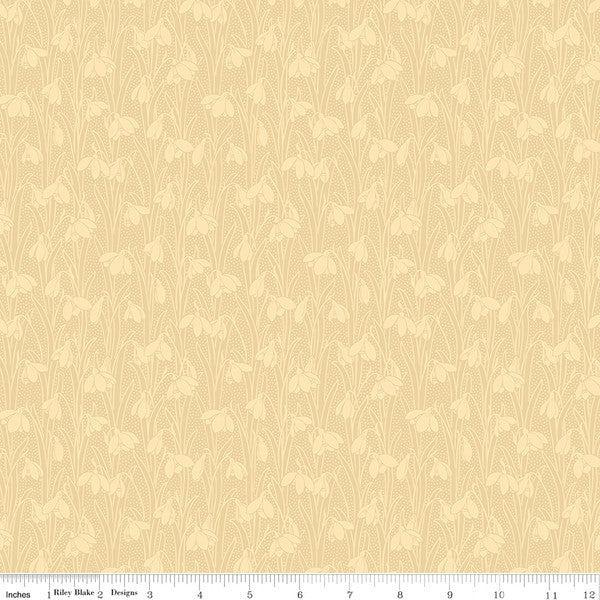 Liberty Snowdrop Spot Beeswax