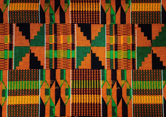 Love Africa - Wax Kente Prints - 3399