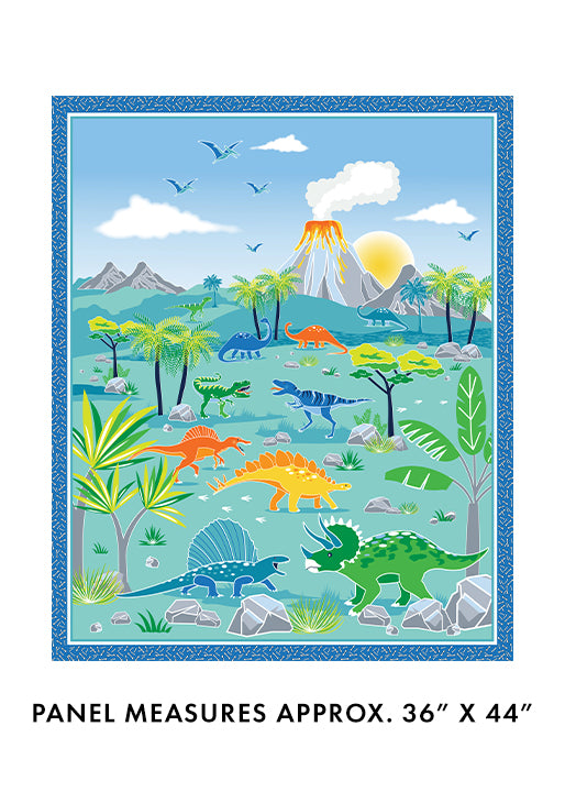 Glow-O-Saurus Dinosaur Panel - Glows in the dark!