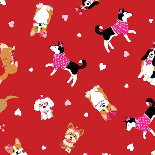 Puppy Love Red