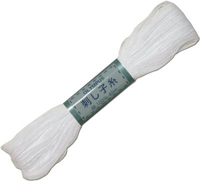 Sashiko Cotton 22yd WHITE