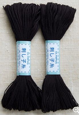Sashiko Cotton 22yd BLACK