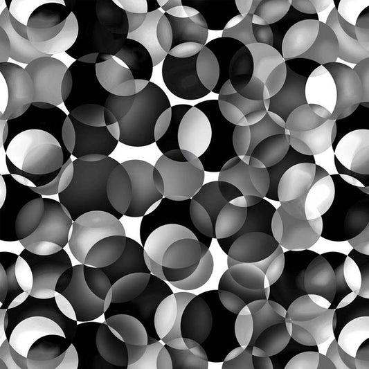 Dotcentric 108" - Dots - White