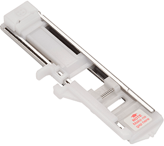 Buttonhole foot with slide- bernette b79/b77