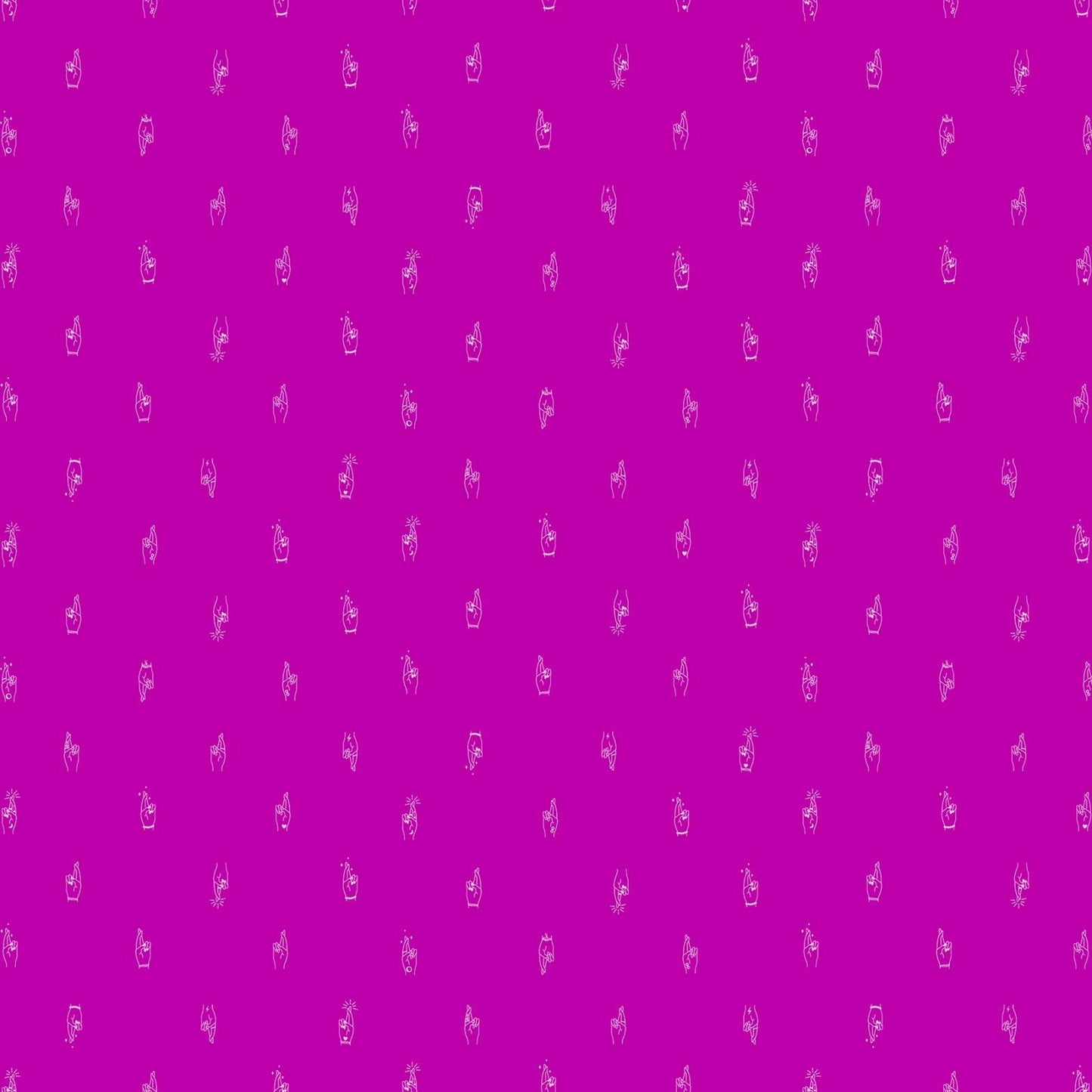 Lucky Charms - Fingers Crossed - Magenta