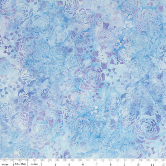 BATIKS TJAPS BABY BLUE MULTI