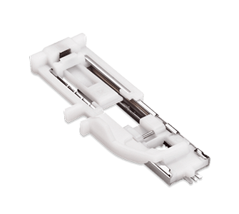 Buttonhole foot with slide- bernette b35