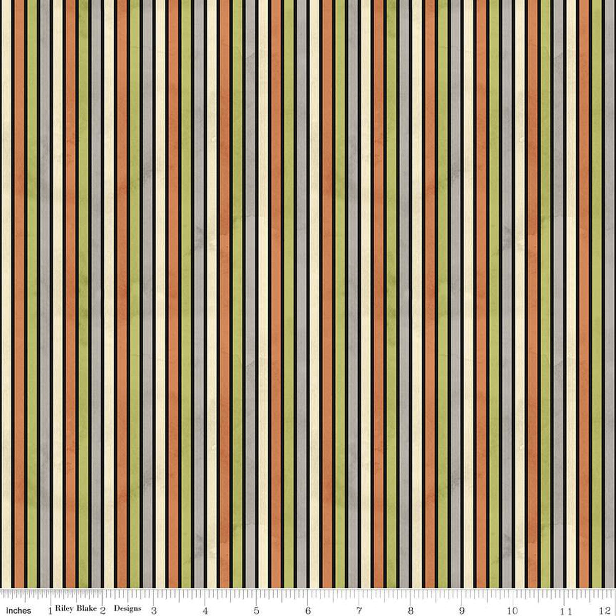 Halloween Whimsy Stripes Multi