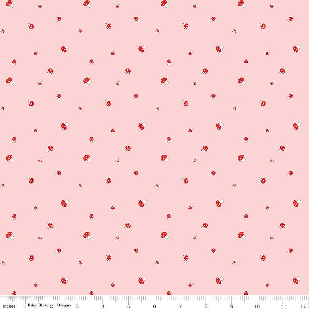 Pixie Noel 2 Mushrooms Pink