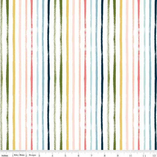 Day In The Life Stripes White