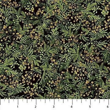 Cabin View - Green - Cedar