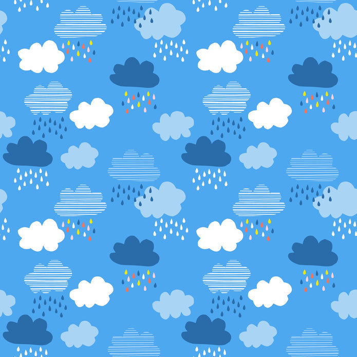 Over the Rainbow - Bright Clouds - Blue