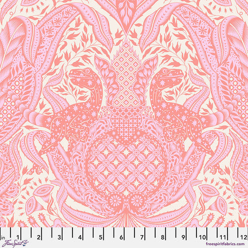 PREORDER Tula Pink Roar! Gift Rapt Blush Fabric