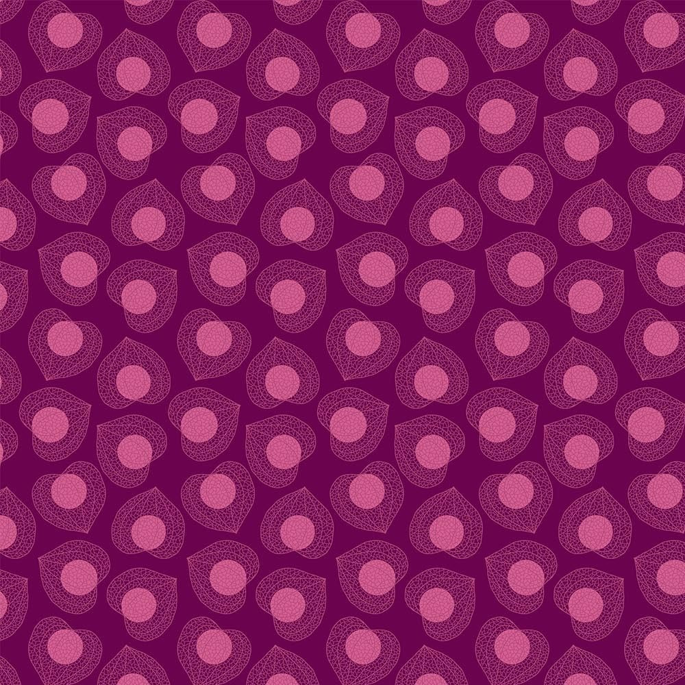 Splendor - Golden Berry - Burgundy Quilting Cotton Fabric