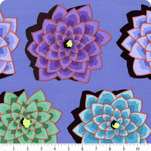 Kaffe Fassett Shadow Flower - Blue