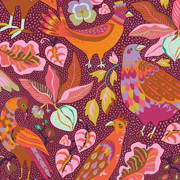 Swatch Book - Feather Friends Chorus