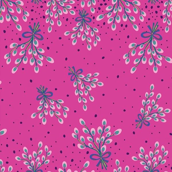Swatch Book - Bouquets - Fuchsia