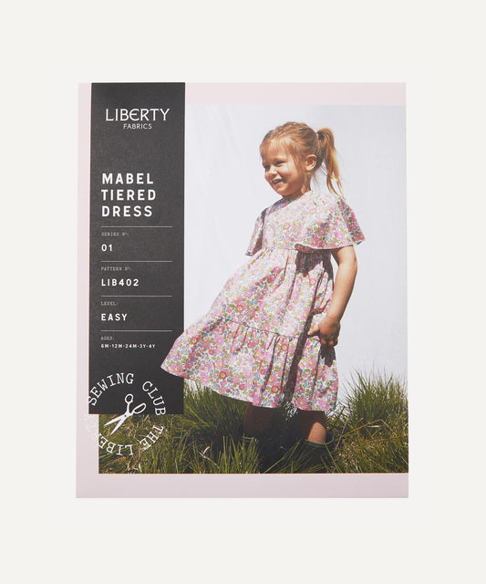 Liberty Fabrics Mabel Tiered Dress Sewing Pattern