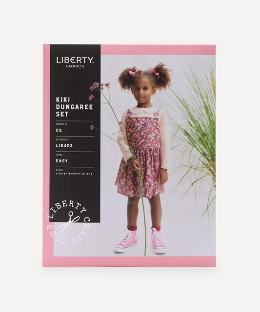 Liberty Fabrics Kiki Dungaree Set Ages 3-14 Sewing Pattern