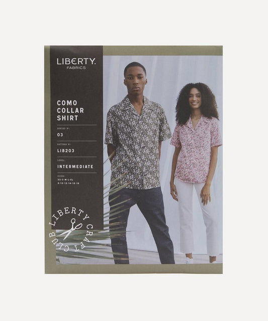 Liberty Fabrics Como Collar Shirt Sewing Pattern