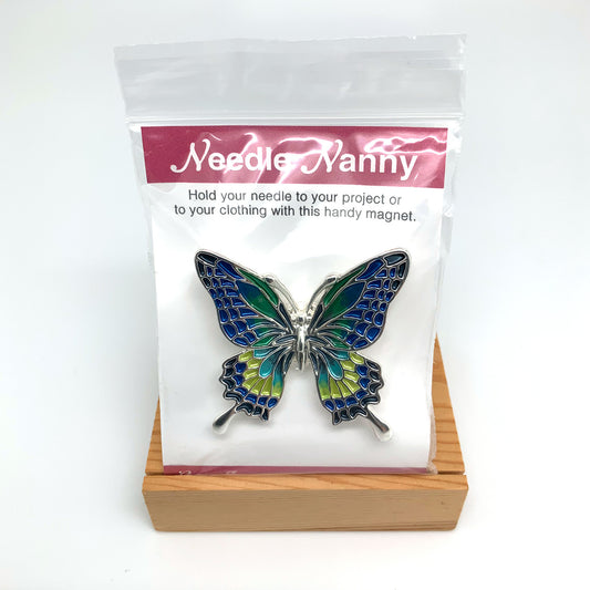 Needle Minder - Blue Butterfly Needle Nanny