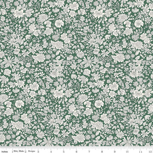 Evergreen - Emily Belle - Liberty of London quilting cotton