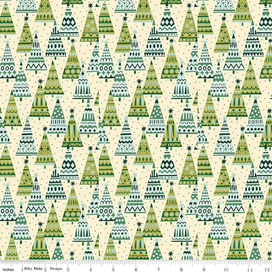 Liberty Festive Fair Frosty Forest A